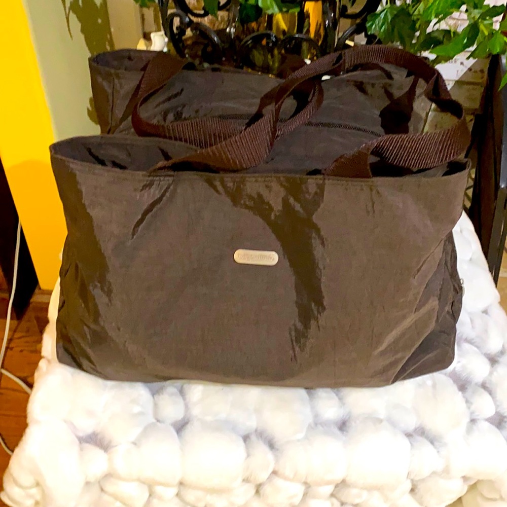 Baggallini Brown Travel Tote Bag